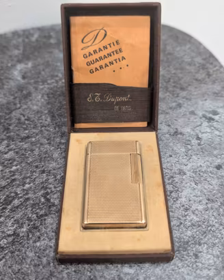 S.T. Dupont Ligne 1 BS Accendino Oro 20µ (1977)