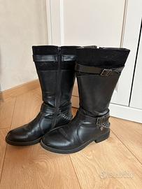 Stivali “ Prendimi” in pelle nera