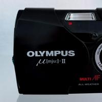 🔴 Fotocamera Olympus Mju II obiettivo 35mm 1:2,8