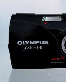 🔴 Fotocamera Olympus Mju II obiettivo 35mm 1:2,8