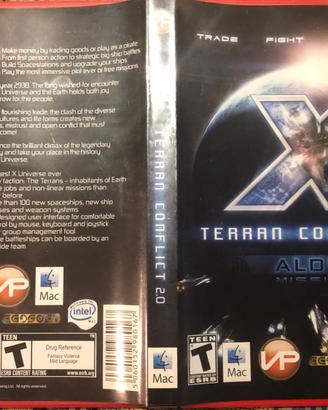 Gioco X3 TERRAN CONFLICT 2.0 per MAC
