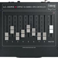 Controller DMX IMG STAGELINE LC-8DMX 8 canali