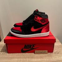 Nike Air Jordan 1 High Satin Bred 41