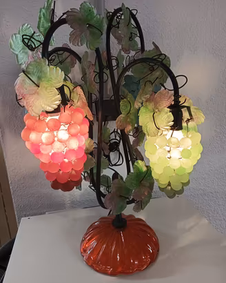 Lampada Cesare Toso vintage, Murano Anni 70