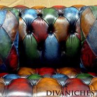 Cuscini in vera pelle cuciti a mano