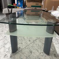 Tavolino in vetro temperato bipiano !!