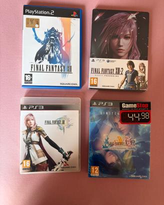 Lotto Giochi final fantasy  - anche singolarmente