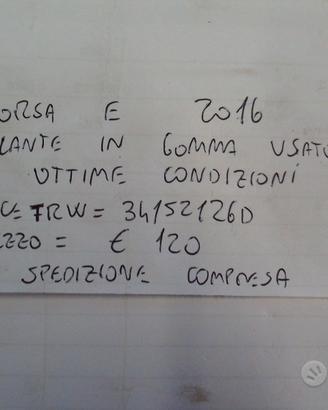 Volante in gomma corsa e del 2016