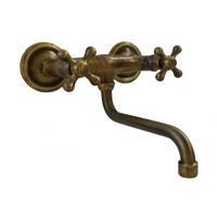 Gruppo Lavello o Lavabo Parete o Muro in ottone