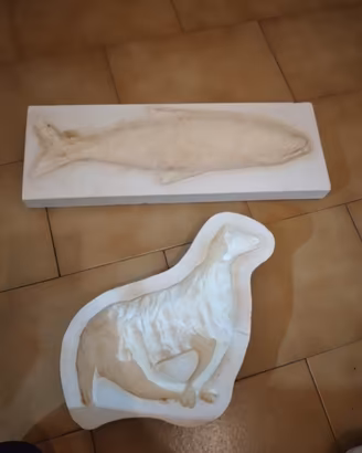 Stampi in gesso per marzapane
