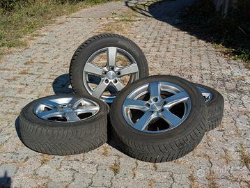 Cerchi in lega 205 55 R 16 gomme invernali