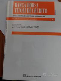Rivista Banca Borsa e Titoli di Credito