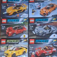 LOTTO COLLEZIONE 6x LEGO Speed Champions RARI - Pr