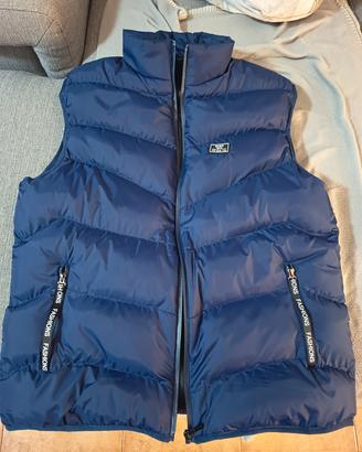 Gilet imbottito blu