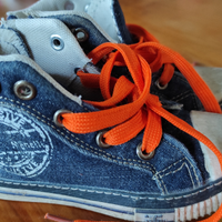 Scarpe bimbo stile Converse tg 27 - usate 2 volte