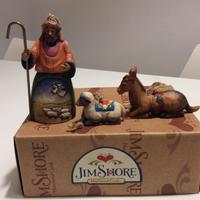 Natale accessori pastore con animali presepe