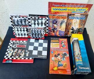 TOPOLINO Gadgets NUOVI blisterati ediz. Limit.