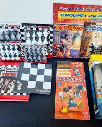 TOPOLINO Gadgets NUOVI blisterati ediz. Limit.