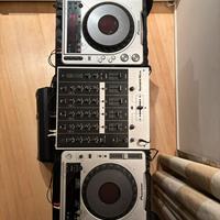 COPPIA CDJ 800MK2 con MIXER NUMARK M6
