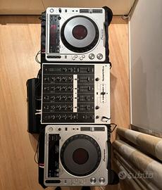 COPPIA CDJ 800MK2 con MIXER NUMARK M6