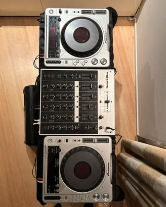 COPPIA CDJ 800MK2 con MIXER NUMARK M6
