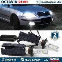 Kit LED H7 per Skoda OCTAVIA 2 Luci Bianche CANbus