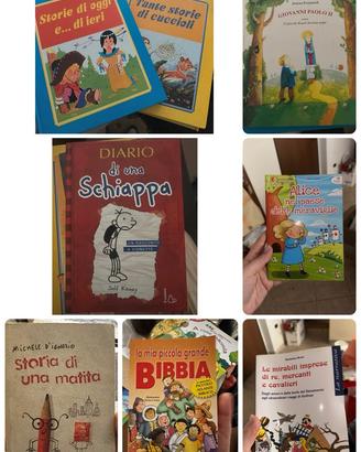 Lotto libri per bambini