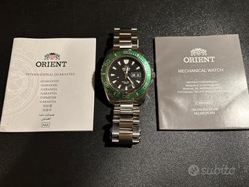Orologio Orient  Ghiera Verde automatico