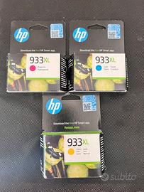 Set n.3 cartucce HP 933 XL in 3 colori