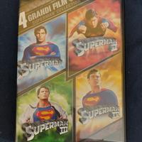 Cofanetto dvd quadrilogia Superman