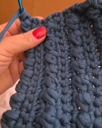 Zaino e borse creati a mano (uncinetto)