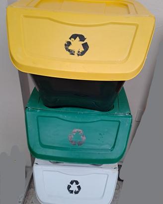 contenitore immondizia differenziata 