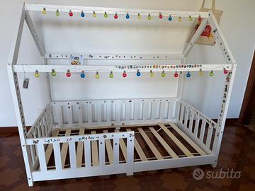 Struttura letto montessoriano
