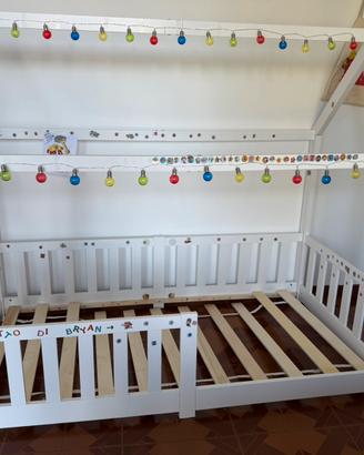 Struttura letto montessoriano