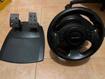 Volante Microsoft SideWinder + pedali