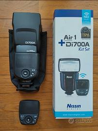 NISSIN FLASH DI700A NIKON+COMMANDER AIR1