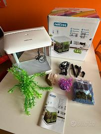 Nobleza Mini acquario 14 litri bianco - 29x20x33h