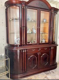 Salone in legno massello