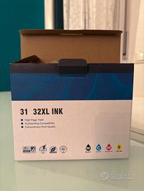 Inchiostro per stampante 31   32XL Ink