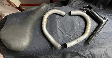 Sella sellino manubrio supporto bici