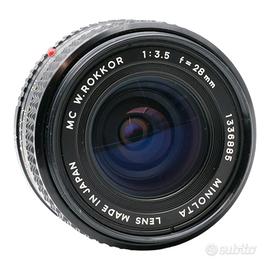 Minolta MC 28mm f/3.5 W. Rokkor