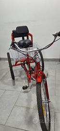 Bici Tricilo per adulti da 24 pollici pieghevole