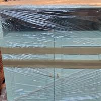 Mobiletto con ruote color Tiffany