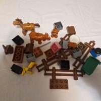 Lotto pezzi lego duplo