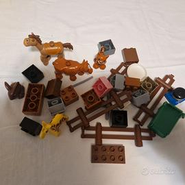 Lotto pezzi lego duplo