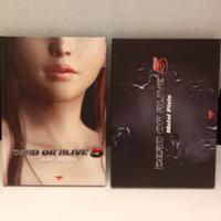 Dead or alive 5 artbook e metal plate - No game