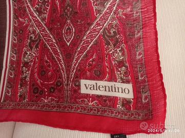 Foulard Valentino Stratos - Seta e Cashmere -