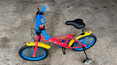 Bici Bambino paw patrol con casco