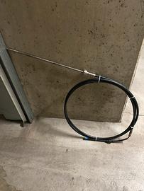 Cavo timoneria presa banchina scarico a mare