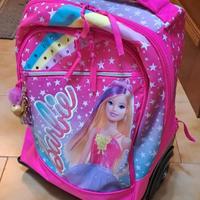 Zaino Barbie trolley bambina per elementari